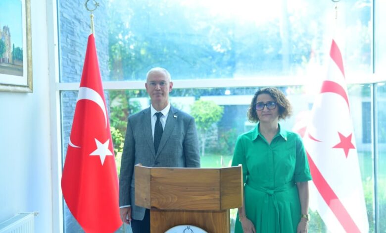 TRNC recognition discussed by Minister Oğuzhan Hasipoğlu with Pakistani media in Islamabad
