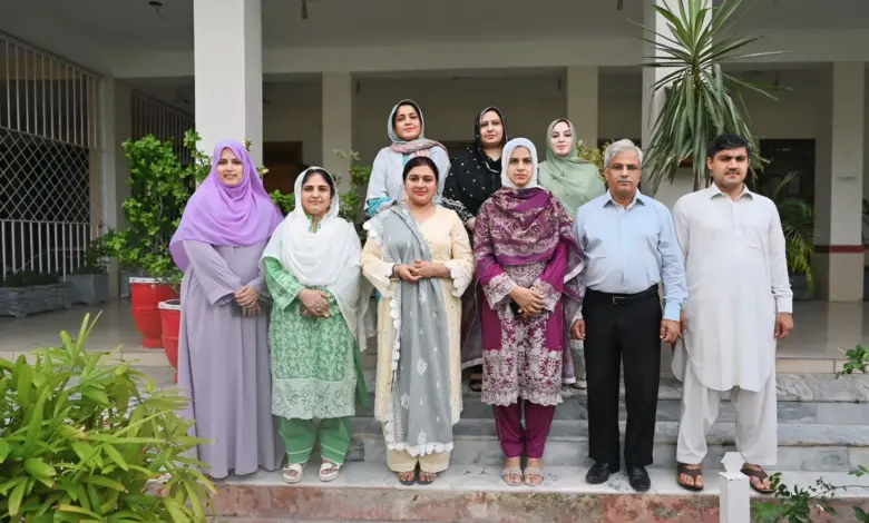 Women University Mardan officials and experts attending the 6th ASRB meeting