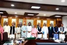 Women University Mardan officials attending the 8th Senate Meeting in Mardan