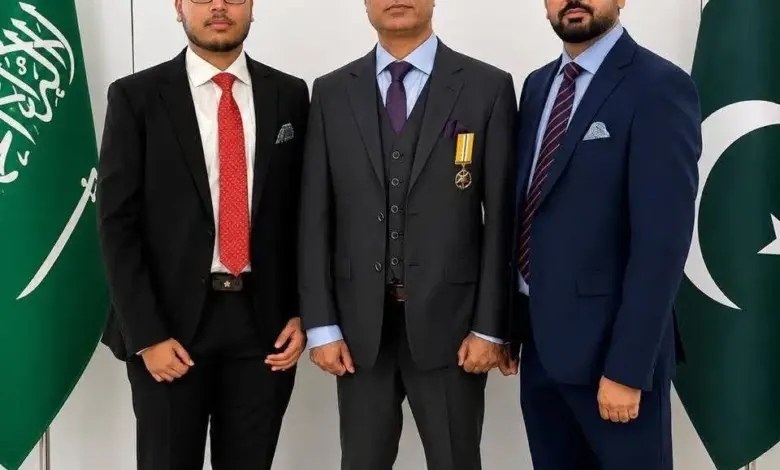 Abrar Hussain Tanoli receives Tamgha-e-Imtiaz at Pakistan Embassy ceremony in Riyadh