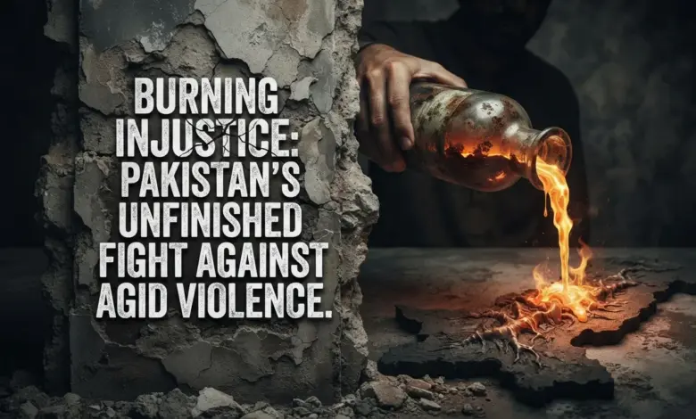 Burning Injustice: Pakistan’s Unfinished Fight Against Acid Violence