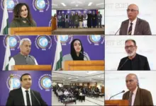 Speakers at ISSI seminar on Youm-e-Istehsal and Kashmir self-determination