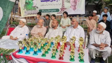 Children and youth taking part in Jamaat-e-Islami Islamabad Independence Day activities