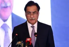 National Assembly Speaker Sardar Ayaz Sadiq speaking on Youm-e-Istehsal Kashmir