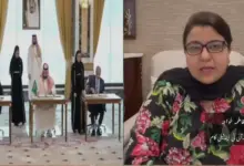 Federal Minister Shaza Fatima Khawaja speaking on the Makkah Joint Defence Agreement