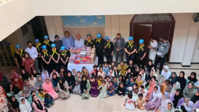 Girls and children receiving healthcare services at MIH and Royal Thai Embassy medical camp at Hamara Ghar