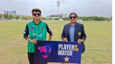 National Women’s U19 Tournament players in action in Karachi