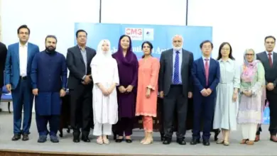 Participants attending the HEC and China Media Group youth forum in Islamabad
