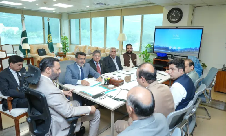 Pakistan Pharmacists Association delegation meeting Federal Health Minister Mustafa Kamal