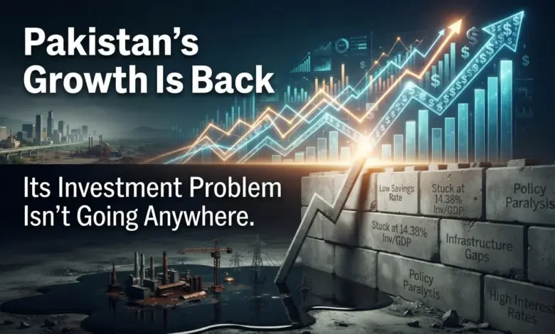Pakistan's Growth Is Back. Its Investment Problem Isn't Going Anywhere.