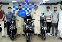 TECNO Pakistan REVOO e-bike winners of Zoom In Snap Joy TikTok Challenge