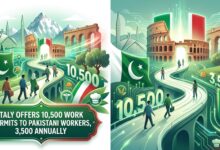 Pakistani workers seeking legal employment opportunities in Italy under labour mobility agreement