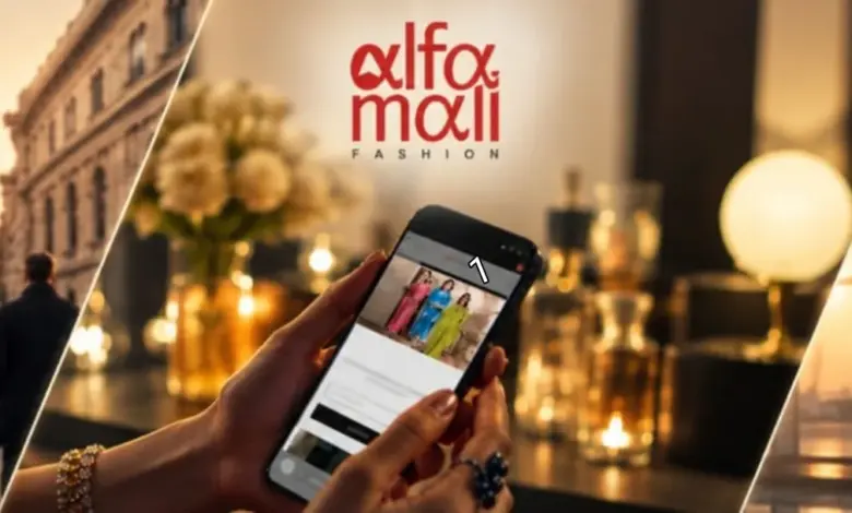 AlfaMall Fashion campaign featuring Pakistani designer collections