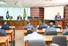 CCP and NFA officials at MoU signing ceremony in Islamabad