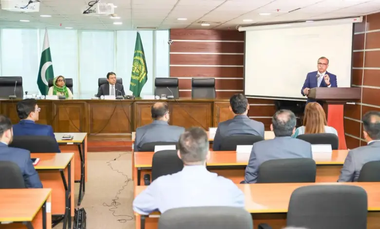 CCP and NFA officials at MoU signing ceremony in Islamabad