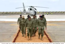 Chief of the Naval Staff Admiral Naveed Ashraf reviewing Exercise SEASPARK 2026