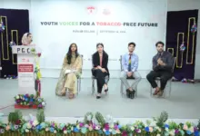 Youth ambassadors at a SPARC session call for 85 per cent Graphic Health Warnings on cigarette packs