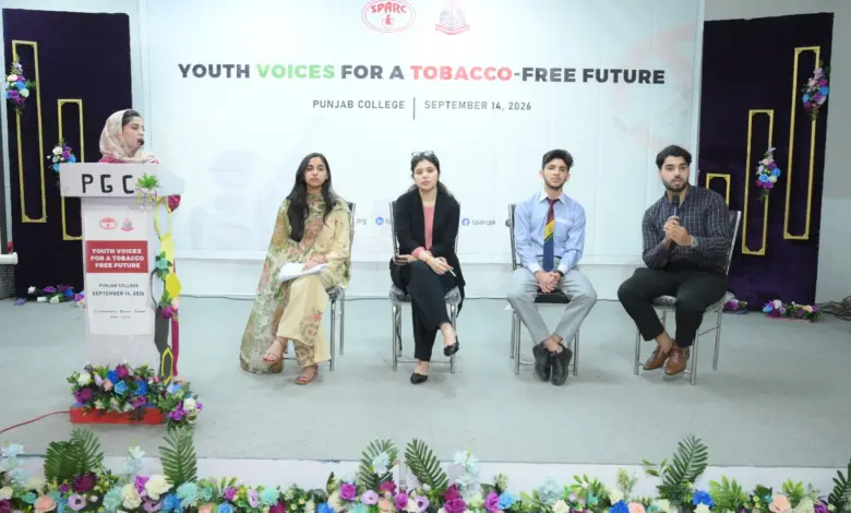 Youth ambassadors at a SPARC session call for 85 per cent Graphic Health Warnings on cigarette packs