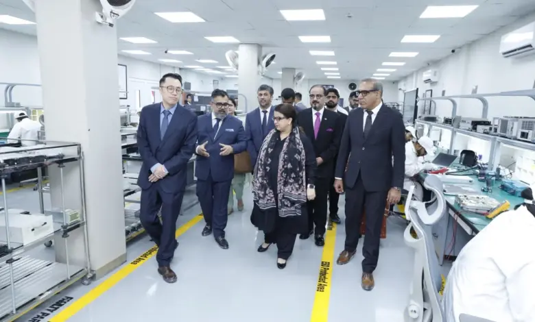 Shaza Fatima Khawaja inaugurates Huawei national-level spare parts repair center in Islamabad