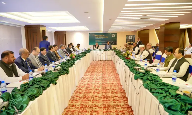 Participants attending the 184th IBCC Forum meeting in Murree
