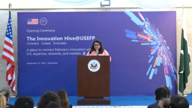 Federal IT Minister Shaza Fatima Khawaja inaugurates The Innovation Hive at USEFP Islamabad