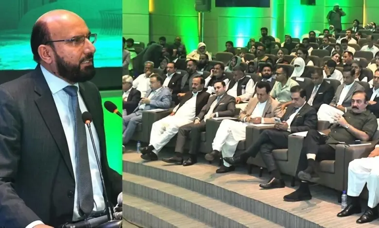 Engineer Nasrullah Randhawa addressing Islamabad Governance Convention 2026