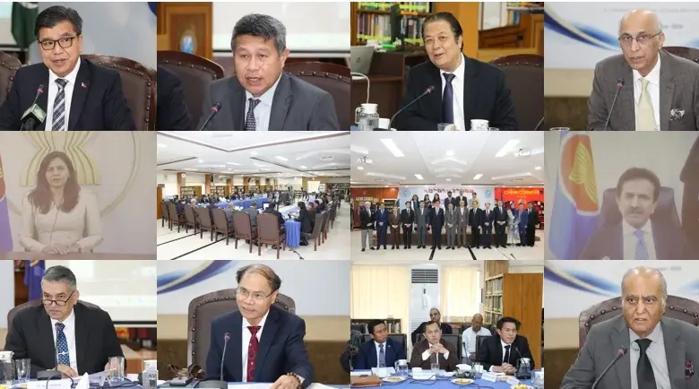 Speakers and diplomats at ISSI seminar on Pakistan and ASEAN in Islamabad