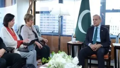 Prime Minister Shehbaz Sharif meets IMF Managing Director Kristalina Georgieva in New York