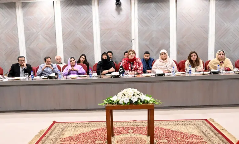 Pakistan-Maldives Parliamentary Friendship Group meeting at Parliament House Islamabad