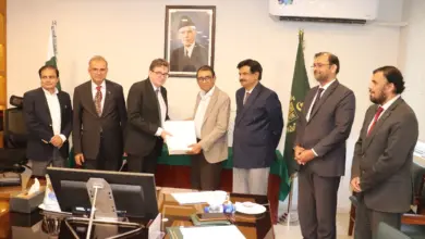 Minister for Federal Education meeting New Zealand High Commissioner David Pine in Islamabad