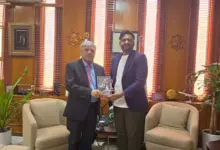Pakistan Pavilion delegation meeting Ambassador Shafqat Ali Khan in Abu Dhabi