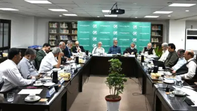 Participants attending the IPS National Advisory Council annual meeting in Islamabad