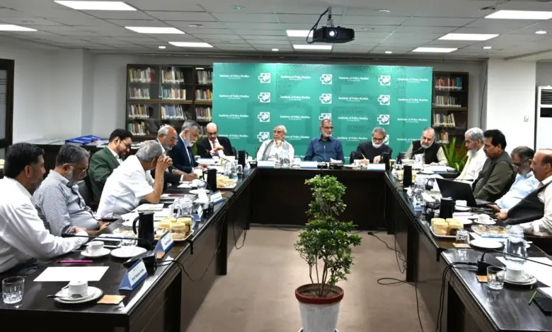 Participants attending the IPS National Advisory Council annual meeting in Islamabad