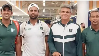 Pakistan tennis players during Asian Games 2026 campaign
