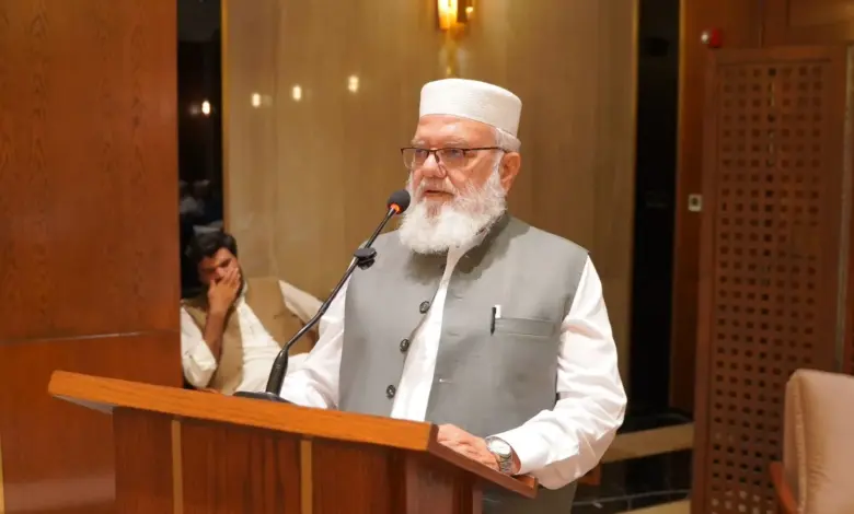 Jamaat-e-Islami and Islamabad trader leaders at Pakistan Business Forum dinner
