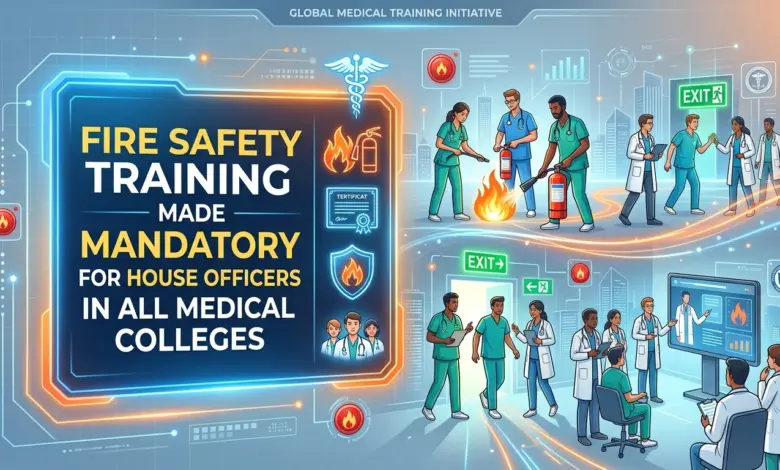PM&DC fire safety training for house officers in medical colleges