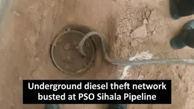 PSO and Islamabad Police operation against fuel theft on Sihala-ARL pipeline