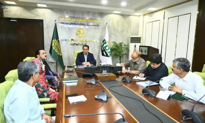 RDA officials attending meeting on proposed Enforcement Directorate in Rawalpindi