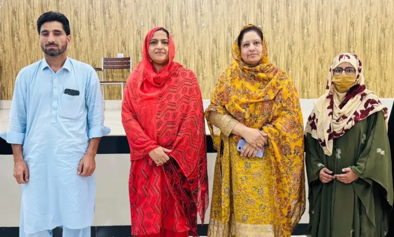 Women University Mardan biotechnology scholar MPhil thesis defence