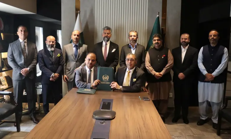 ABHI Microfinance Bank and RCCI officials at MoU signing ceremony