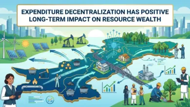 Natural resource site in Pakistan representing provincial spending and resource management