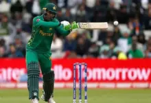 Fakhar Zaman during Pakistan training at Rawalpindi Cricket Stadium