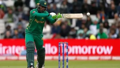 Fakhar Zaman during Pakistan training at Rawalpindi Cricket Stadium