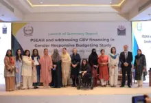 Women’s Parliamentary Caucus event on gender-responsive budgeting and GBV financing in Islamabad