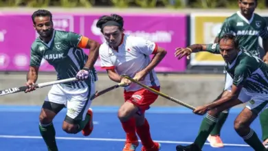 Guangdong men’s hockey team welcomed by PHF officials in Pakistan