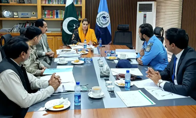 HEC meeting on drug prevention and control measures in educational institutions in Islamabad