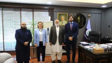 Chairman HEC Dr Niaz Ahmad Akhtar meeting the IE University Spain delegation in Islamabad
