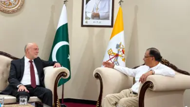 Halil Demir meets Archbishop Dr Joseph Arshad in Islamabad