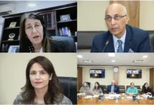 Officials from ISSI and the Arab Thought Forum Jordan during a bilateral meeting in Islamabad