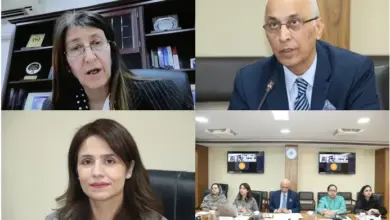 Officials from ISSI and the Arab Thought Forum Jordan during a bilateral meeting in Islamabad